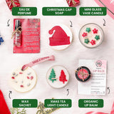Christmas Scented Festival - Festive Soy Wax Candles & Holiday Aromas Gift Set