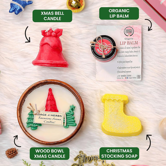 Jolly Comfort Collection - Festive Candles & Skincare Gift Set
