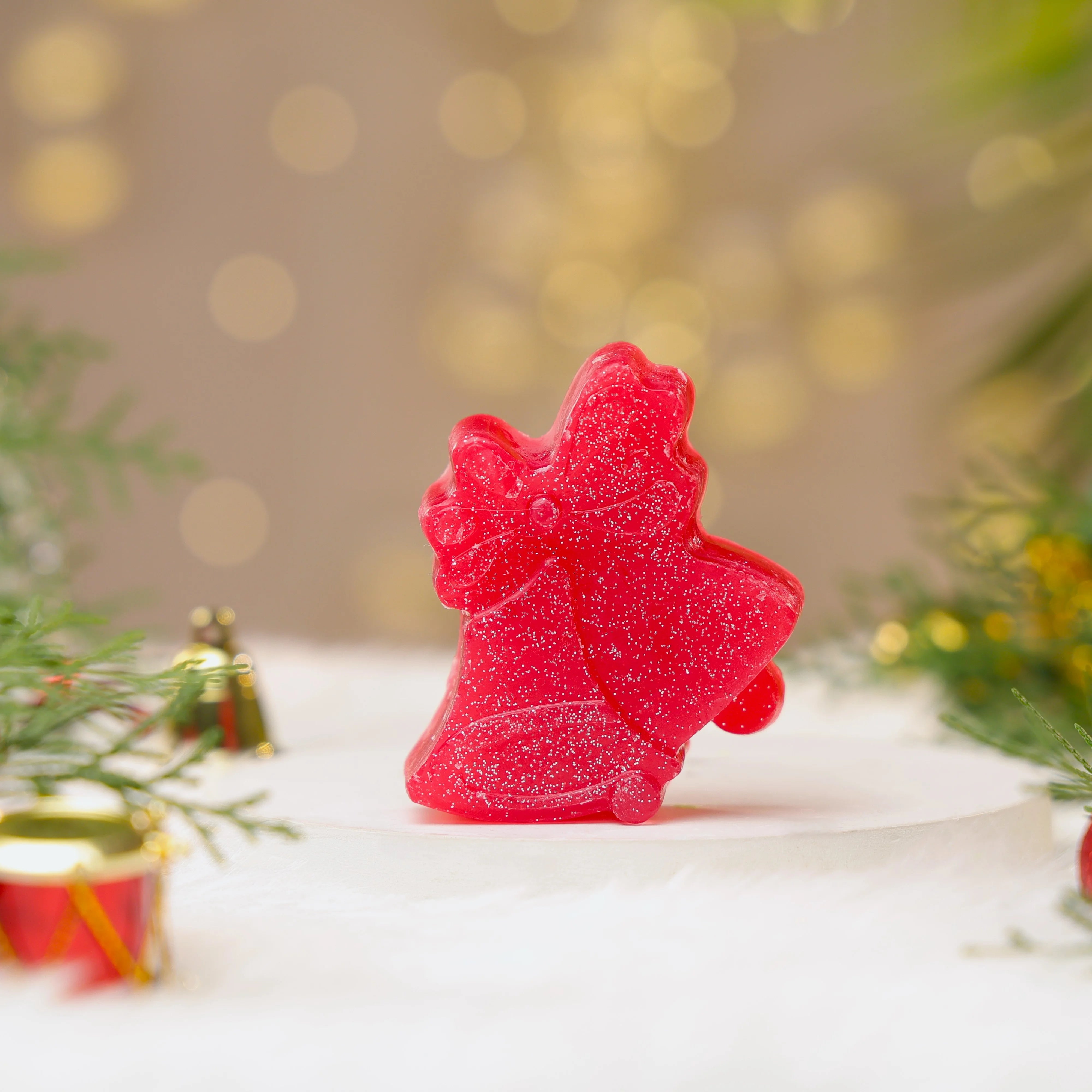 Christmas Bell Soap: Handcrafted Festive Scented Soap for Gifting