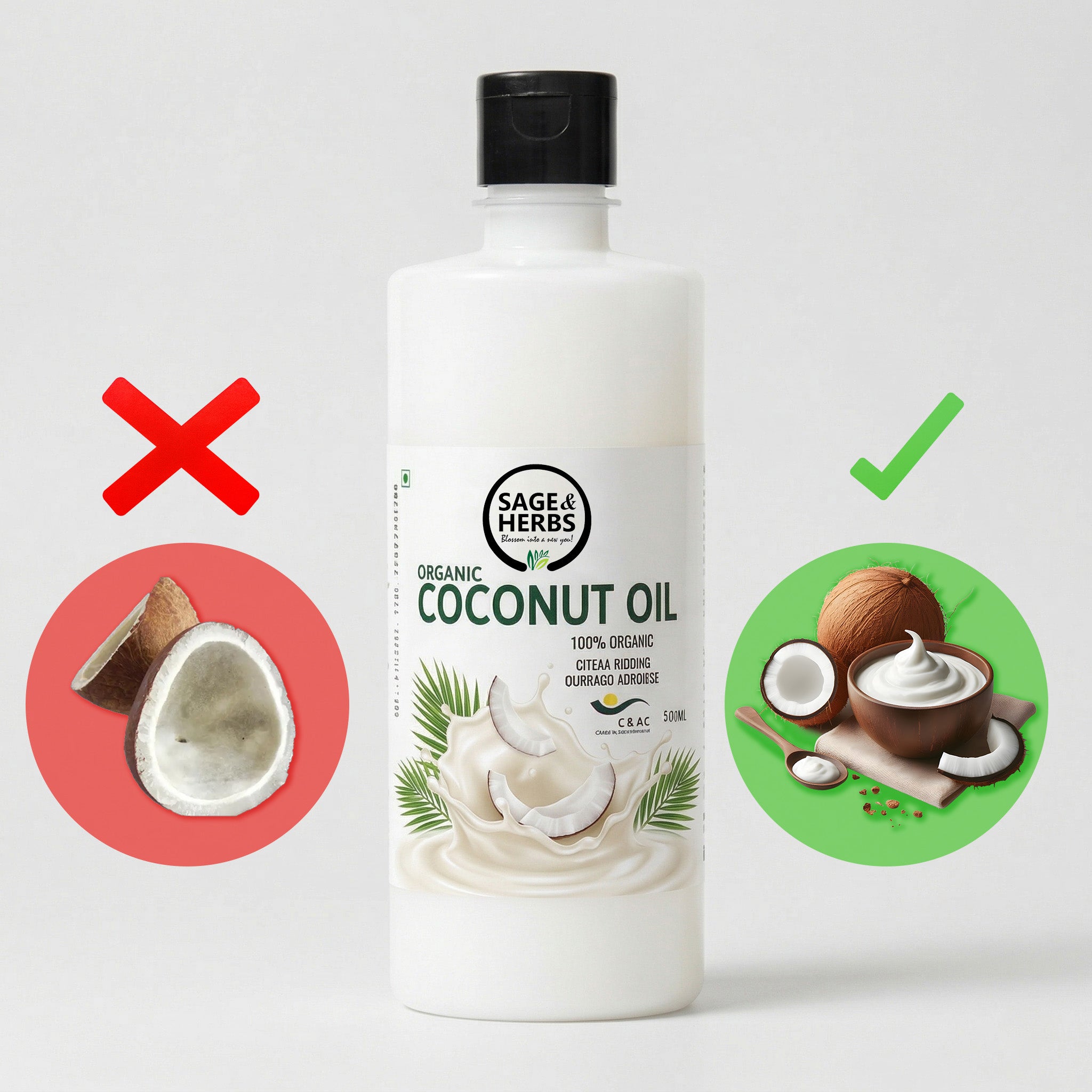 Organic & Natural Coconut Milk Oil - Centrifugal system Extra Virgin