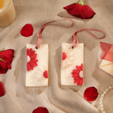 Floral Wax Sachet Set of 2 - Natural Wardrobe & Drawer Fragrance