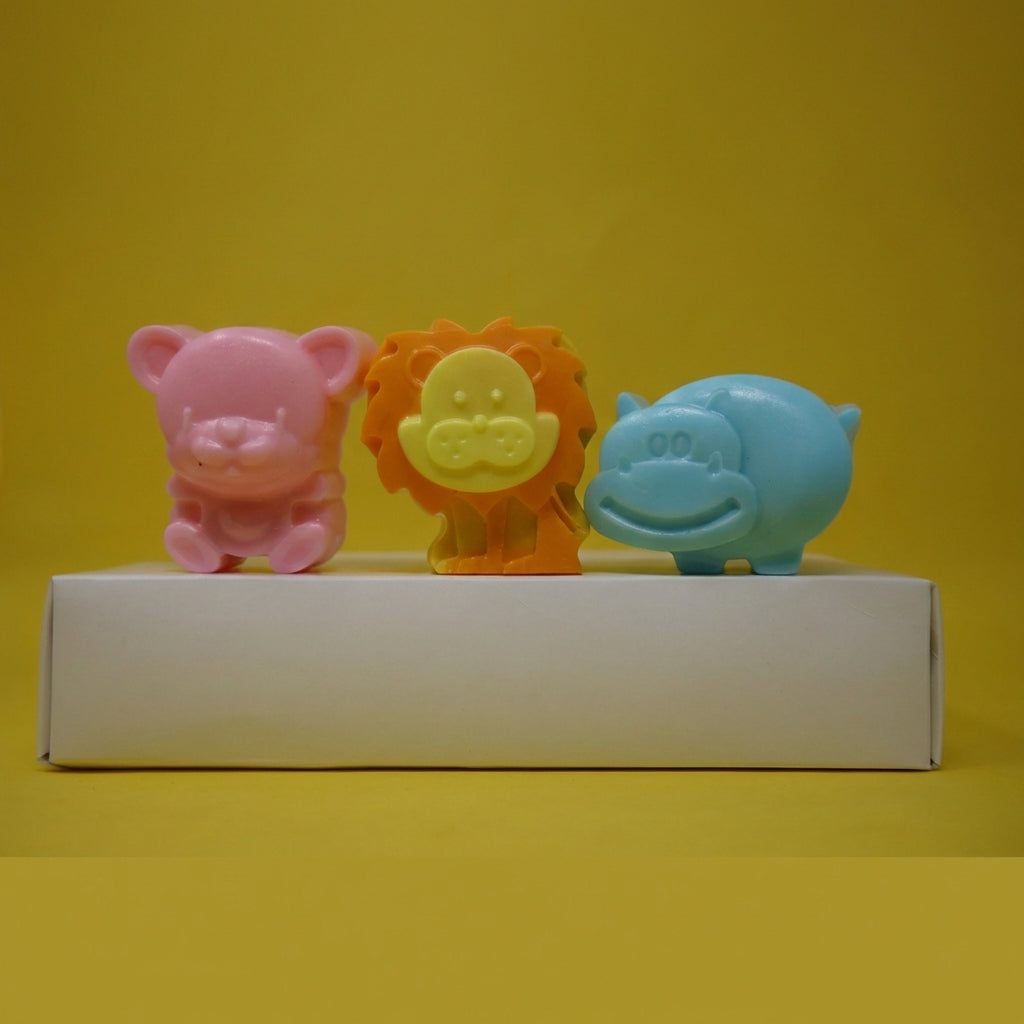 Animal Theme Soap: Handcrafted Gentle & Fun Bath Soap for Kids (100g)