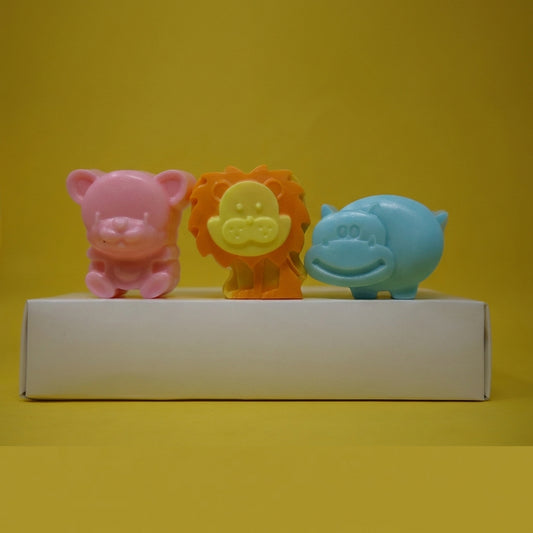 Animal Theme Soap: Handcrafted Gentle & Fun Bath Soap for Kids (100g) by Sage & Herbs