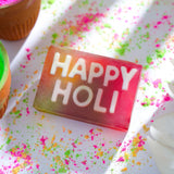 Holi Soaps – Set of Two - Colourful Handmade Festive Soap Duo 100g