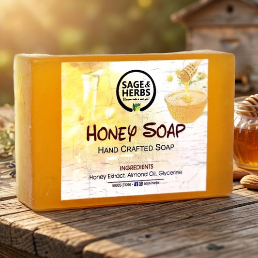 Honey Soap Bar for Hands – Natural Moisturizing & Gentle Handmade Soap 100g