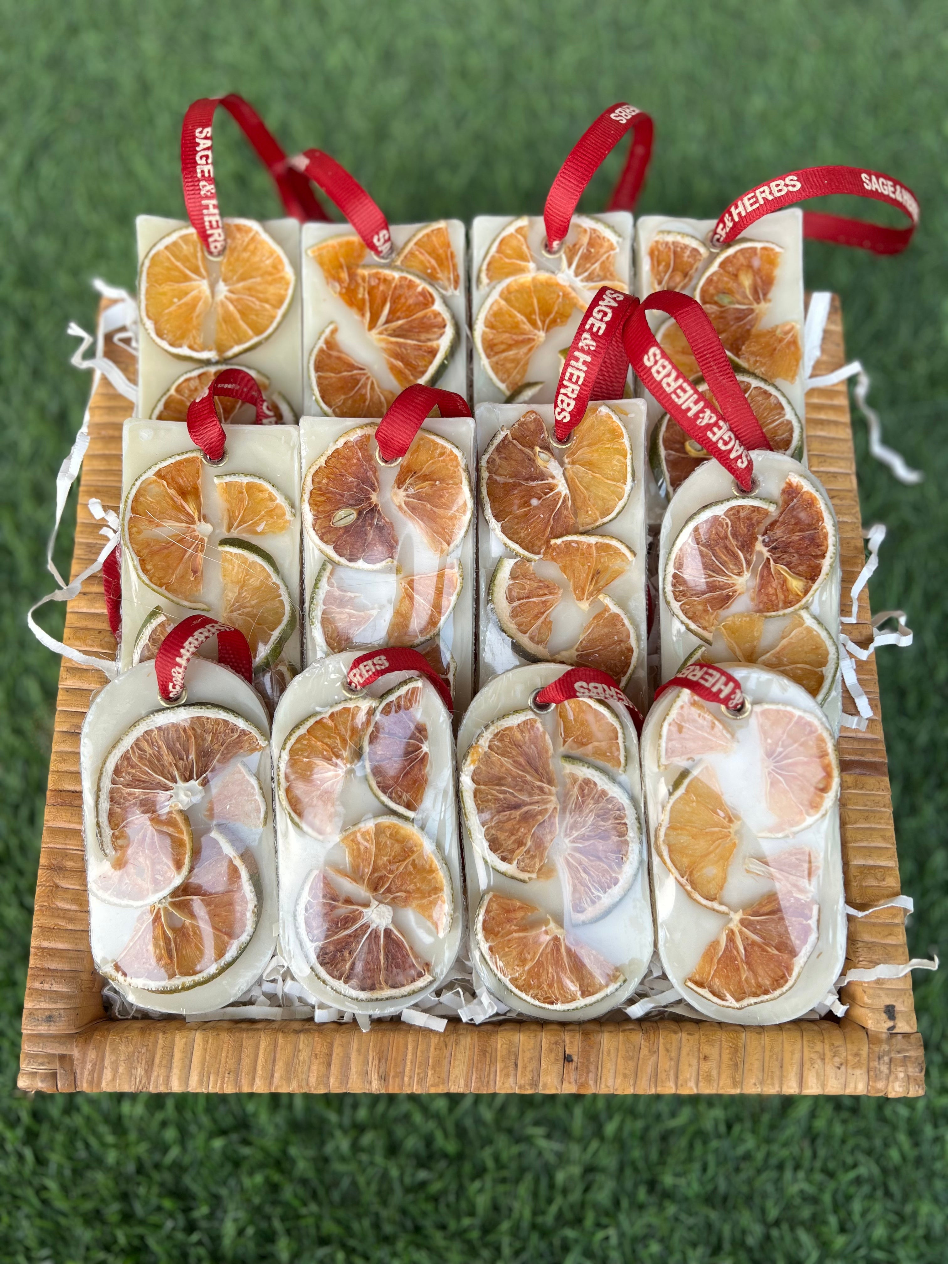 Orange Slice Aroma Wax Sachet – Long-Lasting Natural Fragrance