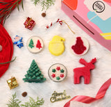 Santa’s Gift Box - Festive Candles & Artisanal Soaps Holiday Set
