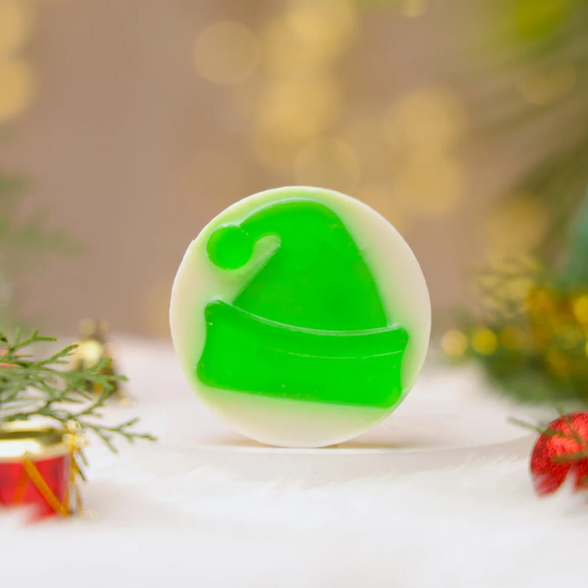 Christmas Cap Soap – Festive & Moisturizing Handcrafted Soap for Kids