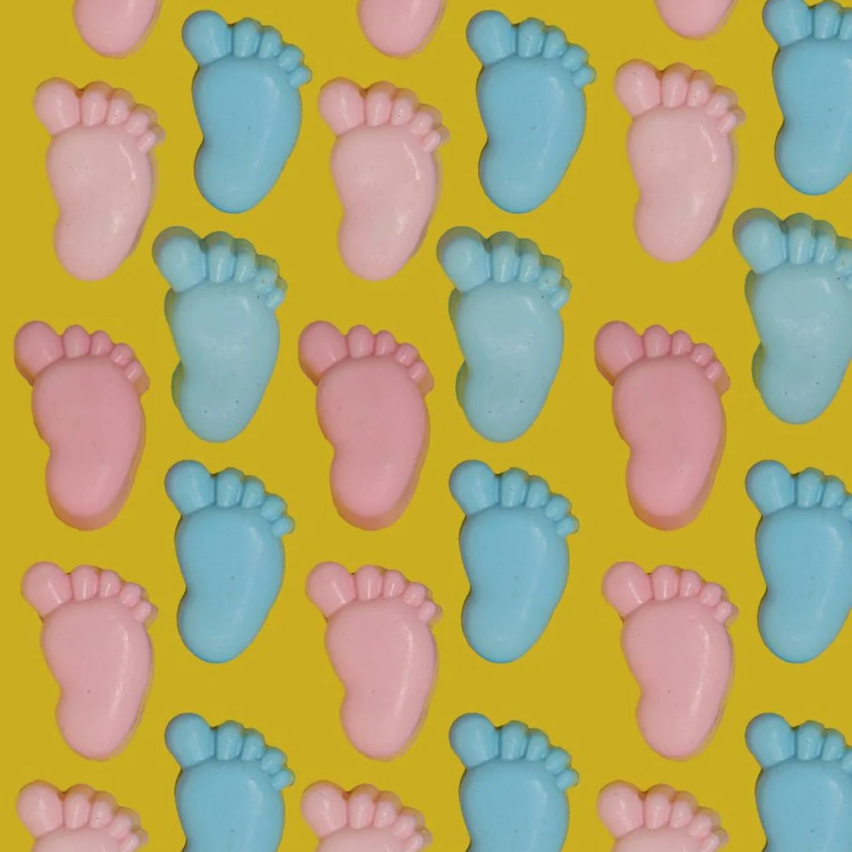 Baby Feet Soap: Handcrafted Gentle & Skin-Loving Bath Soap 90g Each (Set of 2)