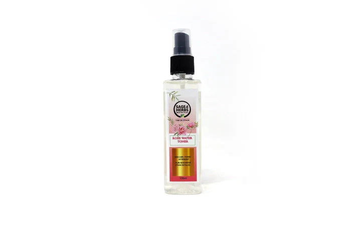 Rose Water Toner for Face - Natural Hydrating Facial Toner