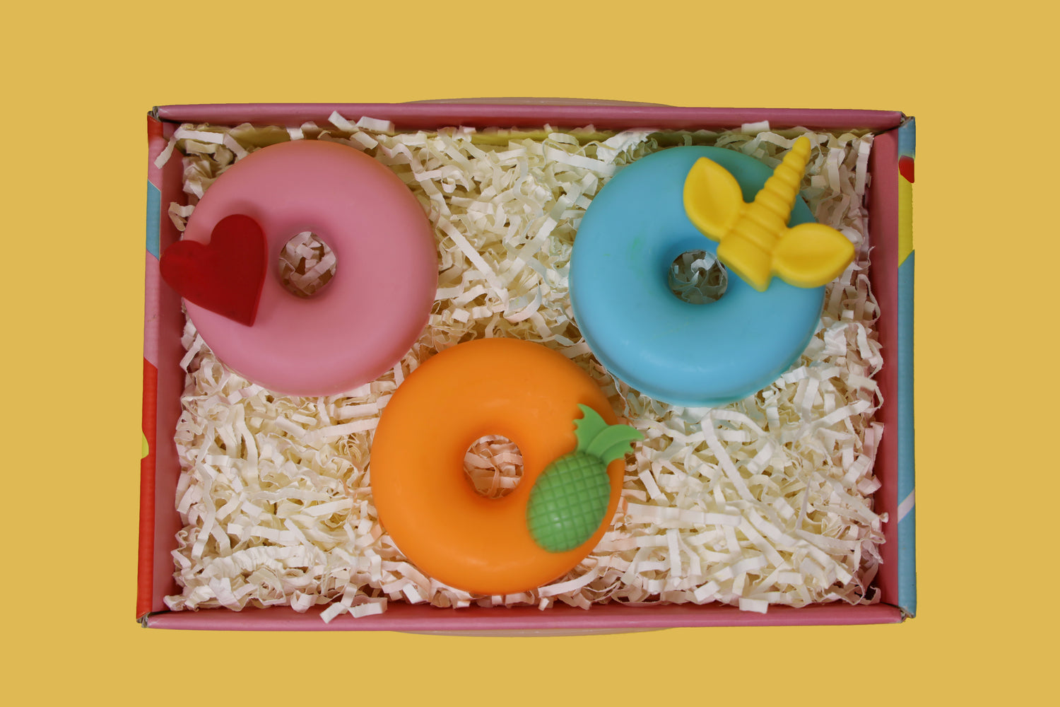 Kids Donut Bath Set - 550g | Handcrafted Fun-Shaped Soap Collection for Children