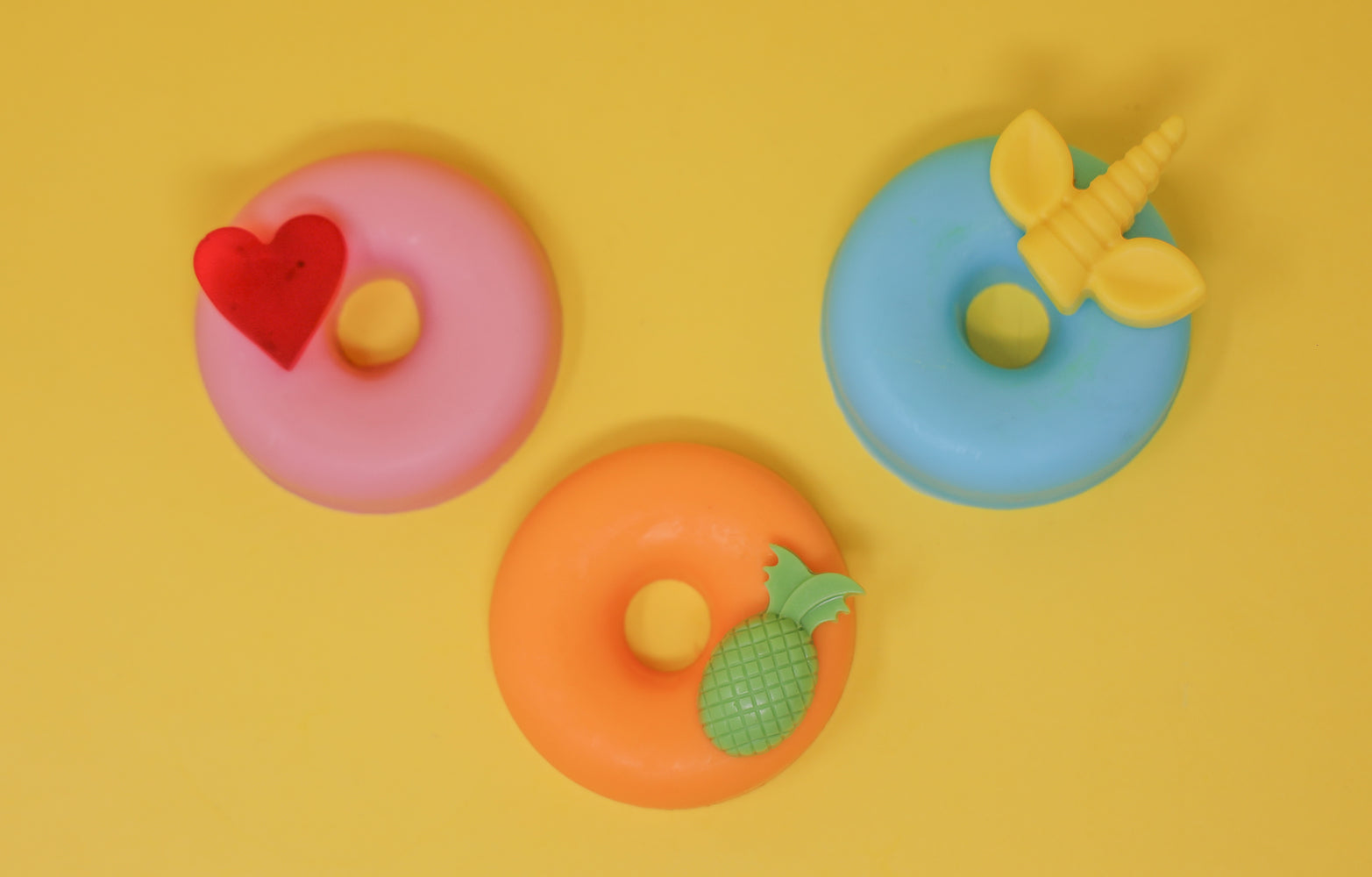 Kids Donut Bath Set - 550g | Handcrafted Fun-Shaped Soap Collection for Children