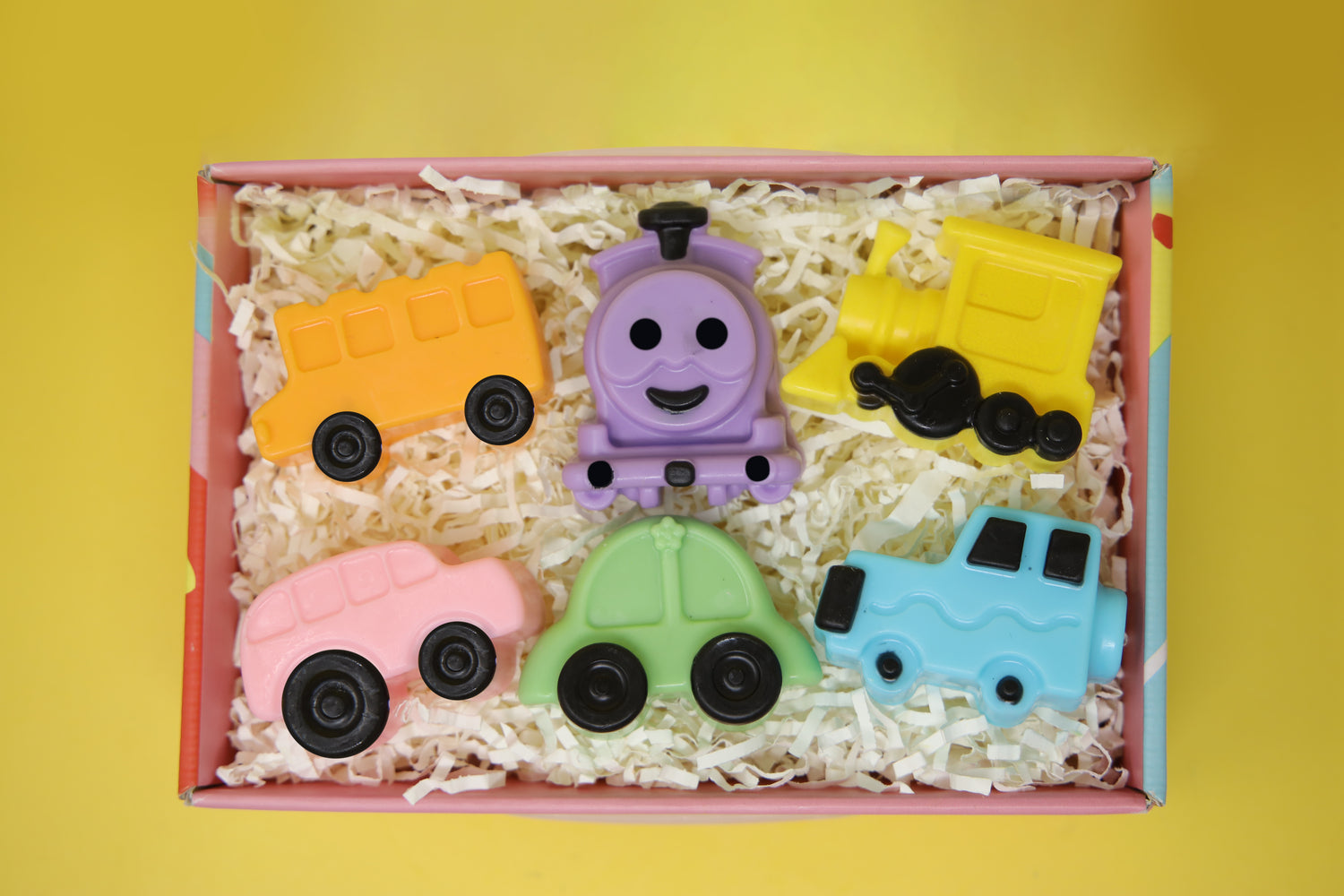 Car Soap Kids Gift Set – Fun, Handcrafted & Moisturizing Bath Set (500g)