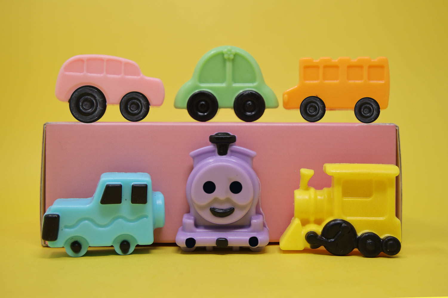 Car Soap Kids Gift Set – Fun, Handcrafted & Moisturizing Bath Set (500g)