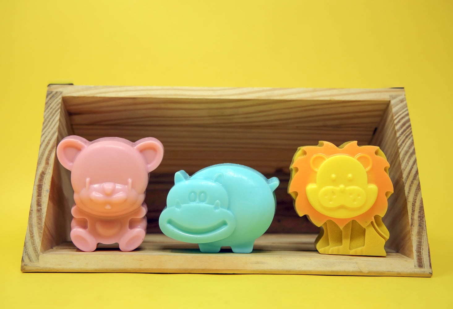 Animals Soap Gift Set – 500g Natural Goat Milk & Shea Butter Handcrafted Bath Treats