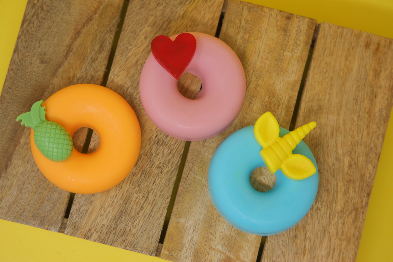 Kids Donut Bath Set - 550g | Handcrafted Fun-Shaped Soap Collection for Children