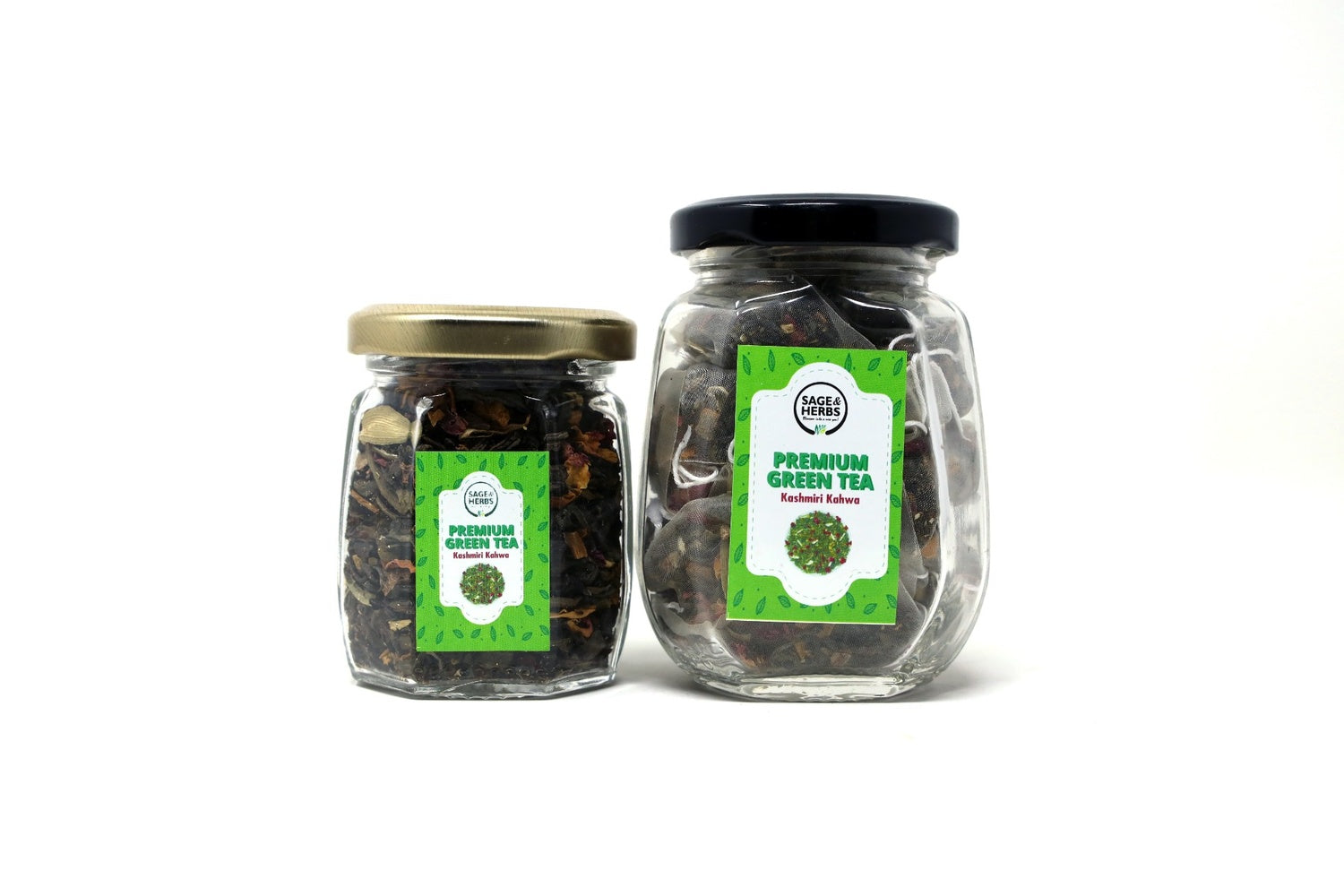 Premium Green Tea (Kashmiri Kahwa) – Traditional Saffron & Spice Infusion