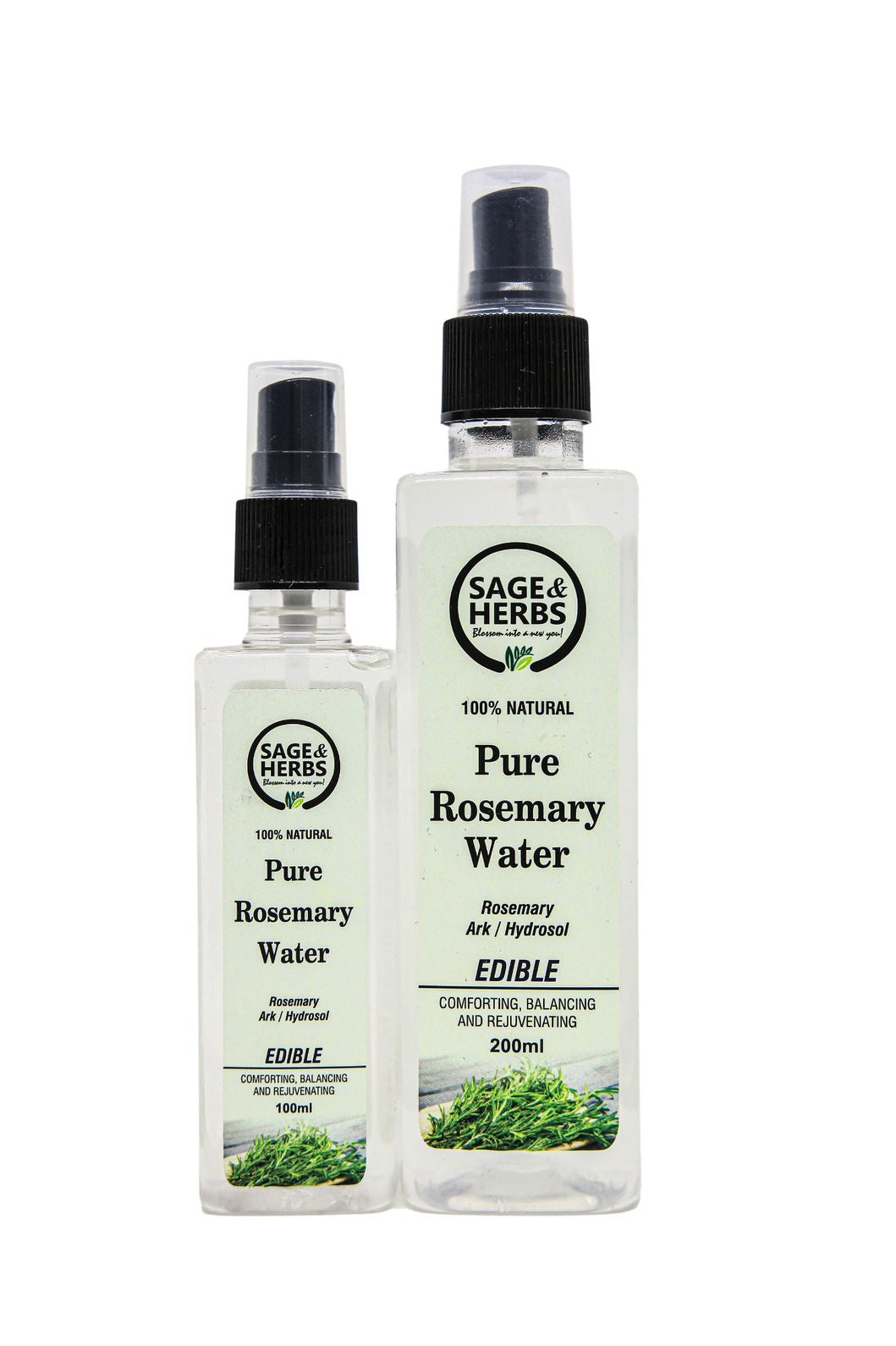Pure Rosemary Water for Hair Growth – Herbal Scalp Mist & Hair Tonic