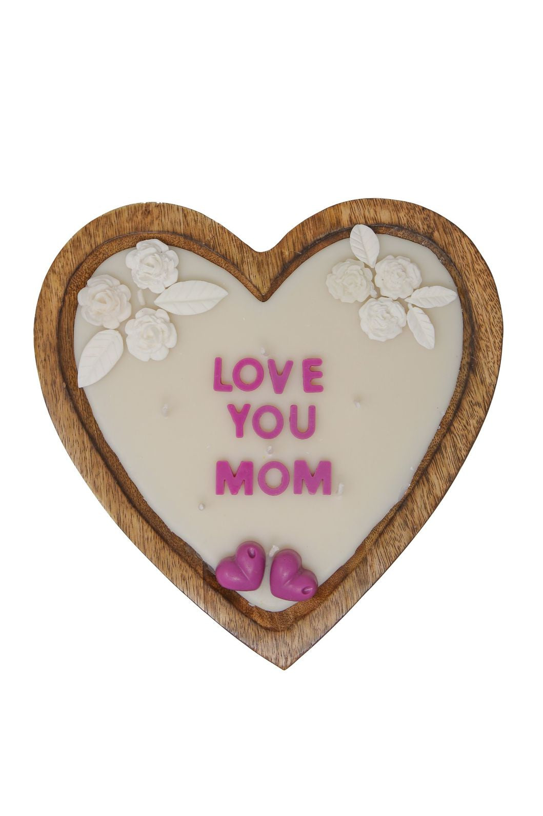 Personalised Message Heart Candles