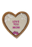Personalised Message Heart Candles