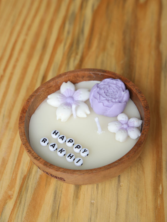 Rakhi Candle – view 2