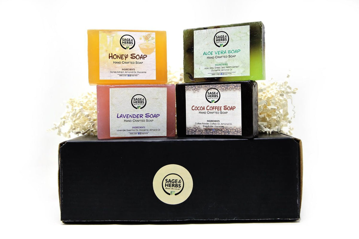 Everyday Soap Quartet - Natural Handmade Soap Gift Set – view 2