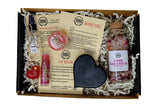Rose & Charcoal Charm - Elegant Gift Set with Detox & Botanical Touch
