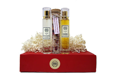 Luxury Perfume & Bath Ritual Hamper - Premium Fragrance & Self-Care Gift Set – view 2