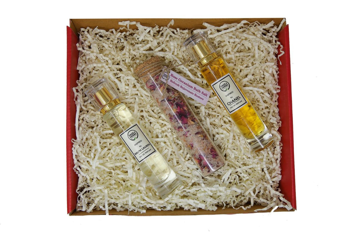 Luxury Perfume & Bath Ritual Hamper - Premium Fragrance & Self-Care Gift Set – view 3
