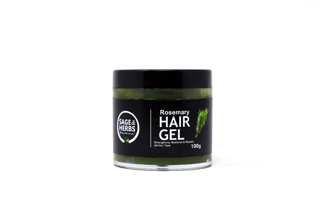 Rosemary Hair Gel – Nourishing Herbal Hair Styling Gel for Stronger Hair