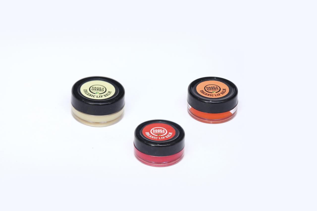 Organic Lip Balm - Natural Nourishing Lip Care 10g