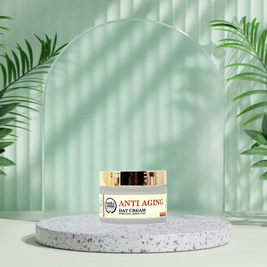 Anti-Aging Day Cream – Hydrating & Rejuvenating Skin Moisturizer 50g by Sage & Herbs