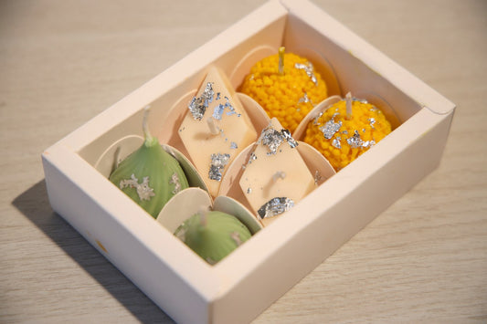 Assorted Mithaai Candle Box by Sage & Herbs