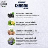 Bergamot Charcoal Face Wash – Deep Cleansing & Acne-Fighting