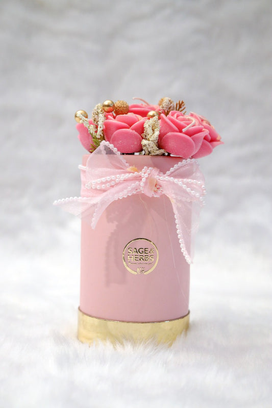 Classic Blush Small Bouquet by Sage & Herbs