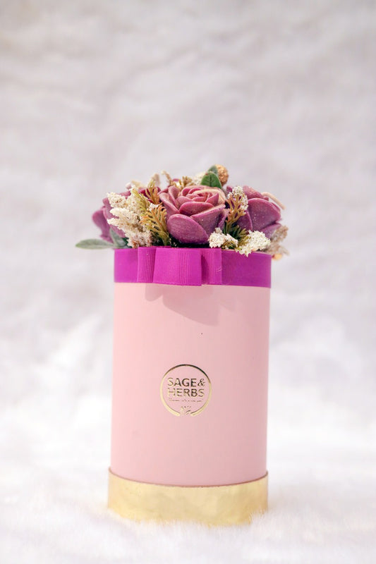 Classic Violet Small Bouquet by Sage & Herbs
