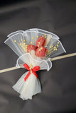 Crimson Whisper Bouquet by Sage & Herbs