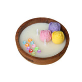 Happy Rakhi Candle – Rose Trio