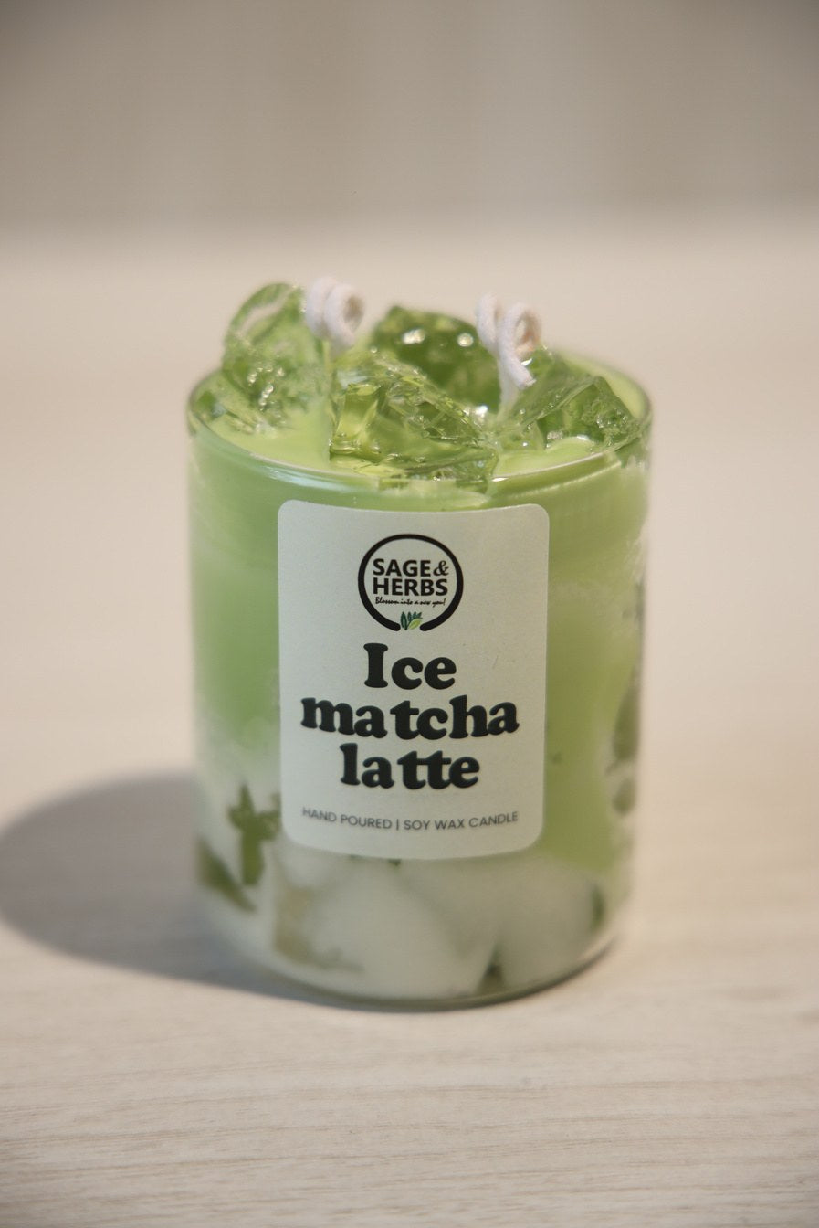 Ice Matcha Latte Candle