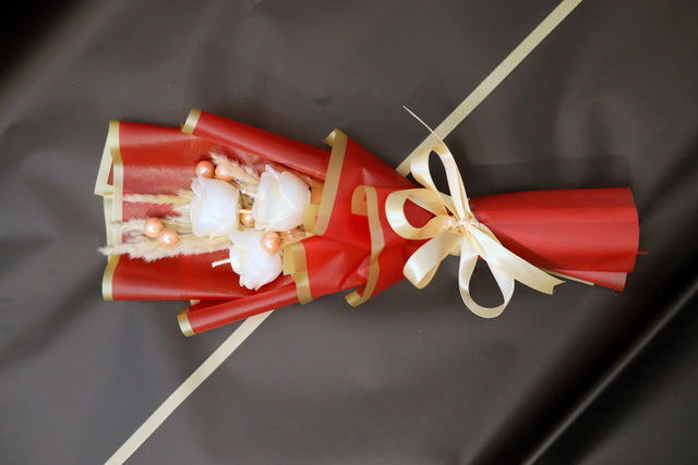 Ivory Bloom Bouquet by Sage & Herbs