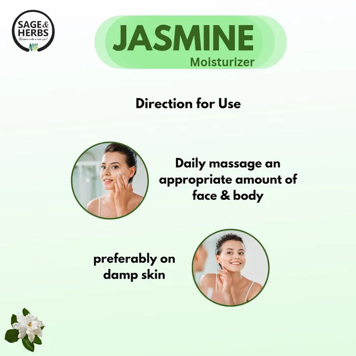 Jasmine Moisturizer Lotion - Hydrating & Soothing Daily Lotion