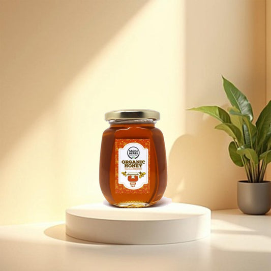 Raw Organic Honey (Karanj) – Pure, Unprocessed & Natural by Sage & Herbs