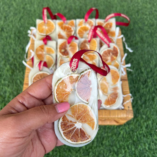 Orange Slice Aroma Wax Sachet – Long-Lasting Natural Fragrance by Sage & Herbs