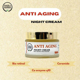 Anti-Aging Night Cream – Retinol & Q10 Overnight Repair 50g