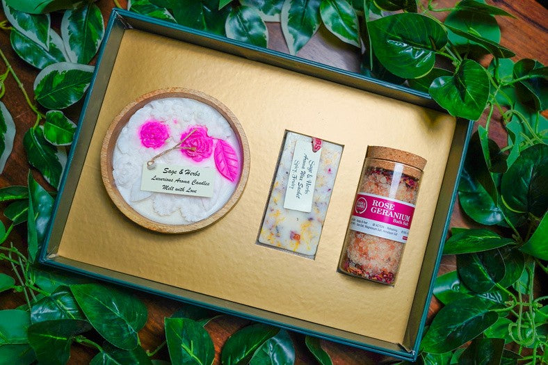 Rosy Relaxation Premium Box Hamper