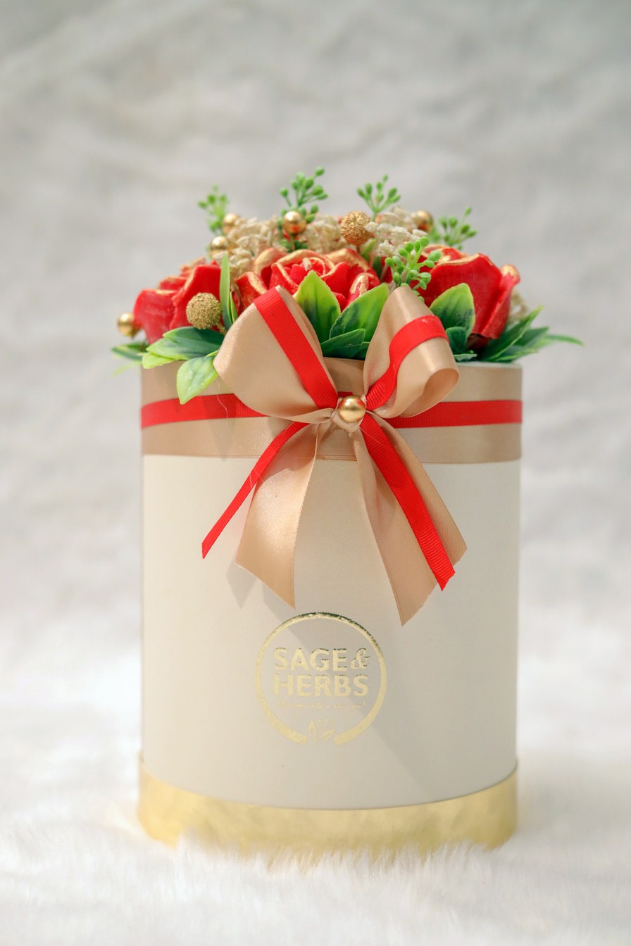 Royal Crimson Big Bouquet by Sage & Herbs