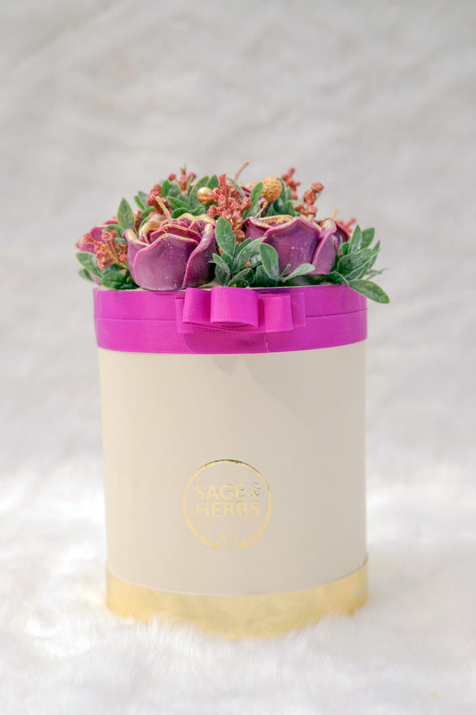 Royal Violet Big Bouquet by Sage & Herbs