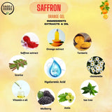 Saffron Orange Gel for Glowing Skin - Natural Brightening Gel 50g
