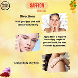 Saffron Orange Gel for Glowing Skin - Natural Brightening Gel 50g