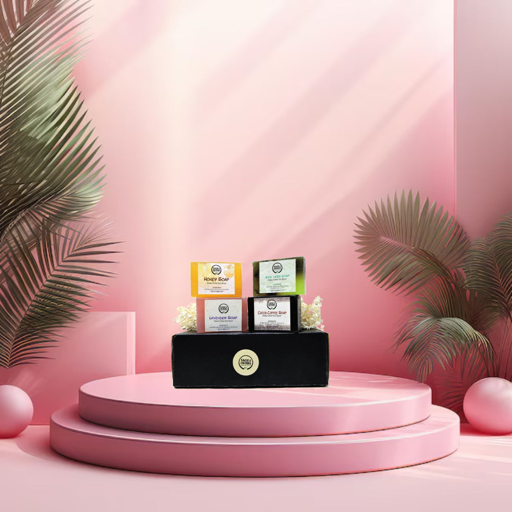 Everyday Soap Quartet - Natural Handmade Soap Gift Set